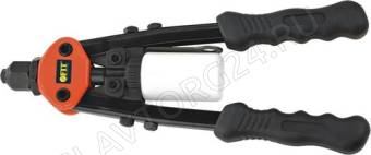 Заклепочник двуручный компактный, Профи, 2,4/3,2/4,0/4,8/6,4 мм (250 мм)/32060