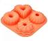 картинка Форма д/выпечки силиконовая 4 кекса №2 16,5*16,5*3см арт. КТ-S-347/60 от компании ГлавТорг Красноярск