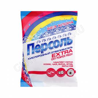 Персоль ЭКСТРА кислородный отбеливатель 200гр/16шт