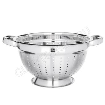 Дуршлаг 24см на ножке нерж.сталь SATOSHI арт. 812-079