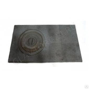 Плита однокомфорочная с ребрами 710*410*25 (27кг) Иркутск