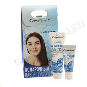 ПН Compliment №2000 INTENSIVE HYALURON (гиалуроновый крем-филлер д/г 25мл + крем-актив для лица 50м