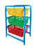 картинка Этажерка для игрушек 3-х секц. (450*310*640) М1273  от компании ГлавТорг Красноярск