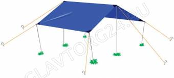 Тент 8*10 (факт около 7,50*9,20)