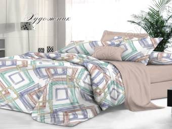 КПБ 1,5сп Satin collection Микросатин Художник Под143*215+Пр145*215+Нав(70*70)