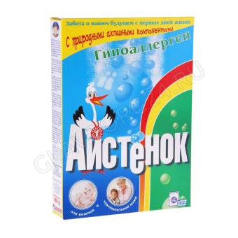 АИСТЕНОК СМС д/стирки в машинке д/детской одежды 400гр /30