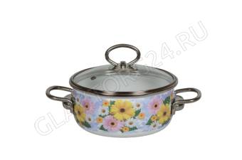 Кастрюля эмалир. сферич. 3,0л белосн. Fernanda 1SA205S