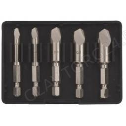 Экстрактор для болтов и шпилек набор 5шт/36437