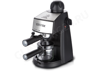 Кофеварка CENTEK CT-1160 рожковая 800Вт 0,24л кувшин черный