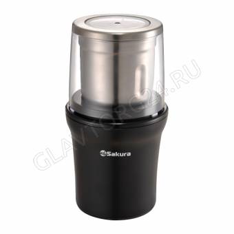 Кофемолка SAKURA SA-6162BK 100гр 250Вт черный