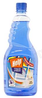 HELP д/стекол Запасной блок 750мл Свежий озон/12шт