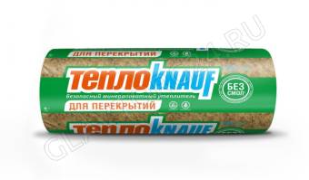 ТеплоКНАУФ для ПЕРЕКРЫТИЙ Aquastatik 50х1220х7380мм, 2шт. (18м2, 0,9м3) рулон /32
