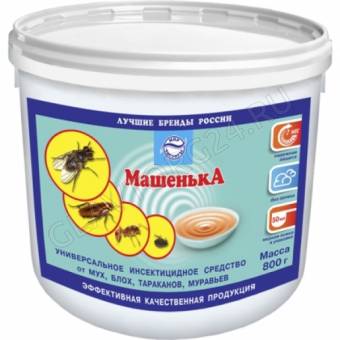 Машенька гранулы для уничтожения мух,тараканов,муравьев (10г)