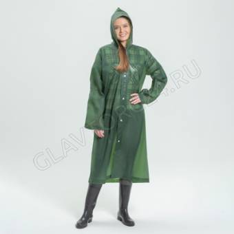 INBLOOM Дождевик-плащ 110х65см, EVA, 110мкр