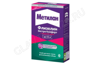 Клей обойный Метилан Флизелин Экстра Комфорт с индикатором, 500 г (08.12.2027, РОССИЯ)