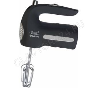 Миксер SAKURA SA-6336BK 250Вт 4 насадки черный