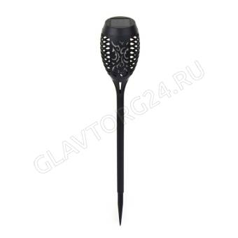 Фонарь садовый на солн.батарее, 50х7см, 12LED, пламя, 1x1.2V 2/3ААА 200mAh Ni-MH, PP, PS
