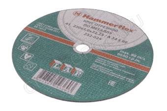 Круг отрезной Hammer Flex 232-024 по металлу A 30 S BF / 230 x 3.0 x 22,23