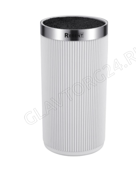 Подставка Regent д/ножей универ. 22*11см пласт. цв.белый п/п волокно Linea BLOCK арт. 93-KN-WB-25W