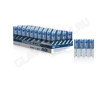 Ergolux...LR03 Alkaline BOX40 (ПРОМО, LR03 BOX40, батарейка,1.5В)