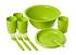 картинка Набор посуды для пикника "Витто" на 4 персоны оливковый С67ОЛВ от компании ГлавТорг Красноярск