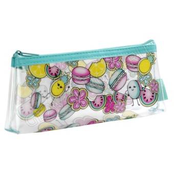 Пенал школьный арт.62582 СЛАДОСТИ без наполнения, 21х9х3,5см