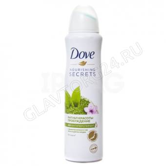 DOVE антиперспирант-аэрозоль спрей 150мл РИТУАЛ КРАСОТЫ  Пробуждение /6