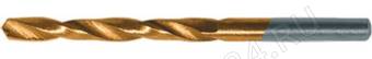 Сверло по металлу HSS, титановое покрытие 3,5мм 1шт FIT