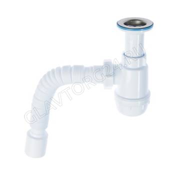 Сифон Ани Грот 1 1/2*40 с гибкой трубой 40х50 A0510