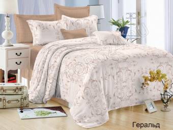 КПБ Евро Satin collection Микросатин ГЕРАЛЬД Под200*220+Пр220*240+2Нав(70*70)