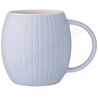 КРУЖКА 340МЛ LEFARD COFFEMANIA ГОЛУБАЯ/48 арт.90-1091 АКЦИЯ!!!
