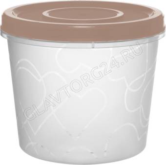 Банка для продуктов Sugar&Spice Vanilla с завинчивающейся крышкой 0,7л латте