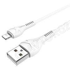 Кабель USB штекер-Type-C штекер HOCO X37 1м ПВХ 3А белый