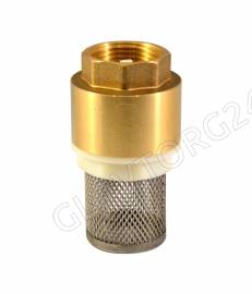 Обратный клапан с сеткой 3/4" CTM CBCVF034