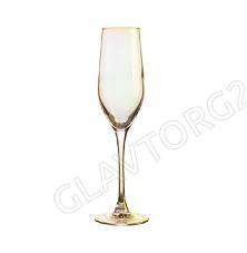 Набор бокалов 160мл д/шампанского ЗОЛОТОЙ МЕД 4шт арт. P9307