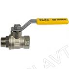 Кран шаровый 3/4" В/Н газовый, длинная ручка