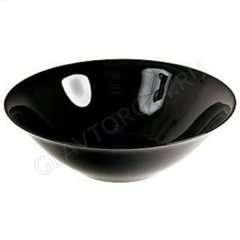 Салатник 27см КАРИН черный арт.D2376 снято