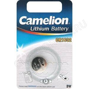 Camelion CR-1632-1бл/10шт литиевые дисковые - батарейка