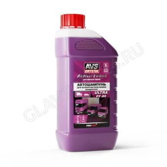 Автошампунь для б/к мойки AVS "Active Foam" 1:8-12 PF-80 ULTRA 1 л/8 