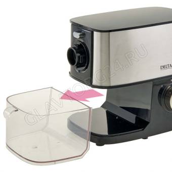 Мясорубка DELTA DE-602M 3600Вт с насадками реверс черный