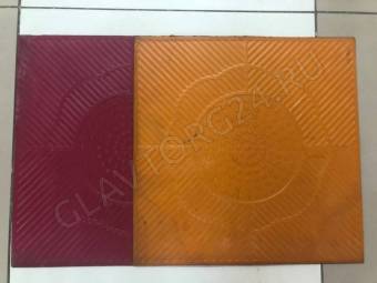 Коврик резиновый "подсолнух" ассорт. 450*450мм Распродажа