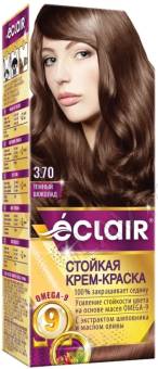 ECLAIR w9 Стойкая крем-краска д/волос № 3.70 Темный шоколад