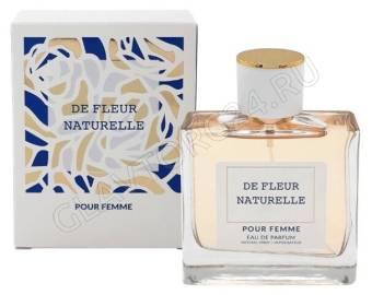 Туалетная вода женская парфюмерная De Fleur Naturelle 100мл