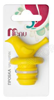 Пробка д/бутылки Menu "Чик-Чирик" арт. CHI-01