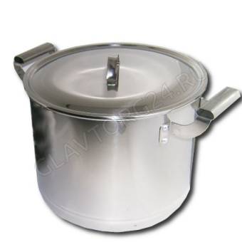 Кастрюля 20,0л с крышкой с ТРС-3 (316 мм) 1с2030*