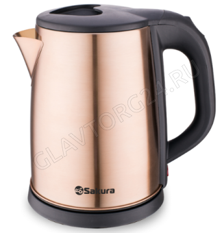 Чайник электрический SAKURA SA-2149Z 2л 1,8кВт нерж.сталь шампань