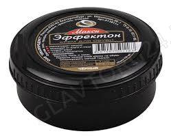 Эффектон крем д/обуви Макси 100мл/24/96шт банка черный арт.2116111