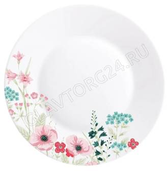 Тарелка 25см обеденная РОЗ ПОМПОН арт. N1264