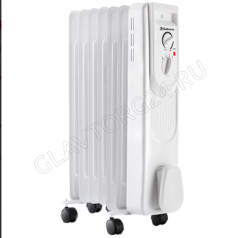 Масляный обогреватель Sakura SA-0337W 1500Вт 7 секций белый