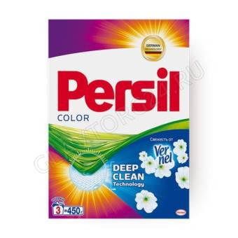 Персил автомат 450гр СМС колор  свежесть вернель